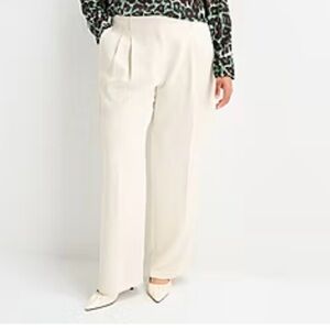 Sag Harbor Cream Wide Leg Pants